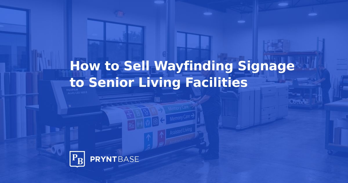 Selling Wayfinding to Senior Living Facilities | Pryntbase